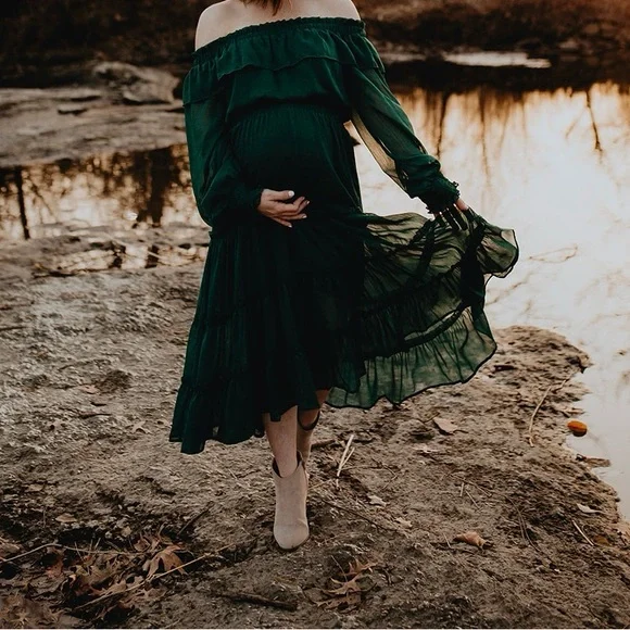 Fate | Dresses | Vici Fate Emerald Green Maxi Dress Size S | Poshmark